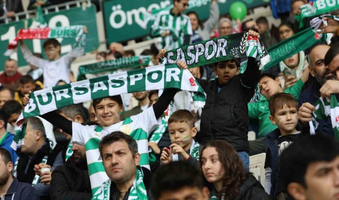 Bursa Büyükşehir Belediyesi, Bursaspor Maçında 300 Çocuğu Aileleriyle Ağırladı Bursa Büyükşehir Belediyesi, 300 çocuğu aileleriyle birlikte Bursaspor’un Ergene Velimeşespor