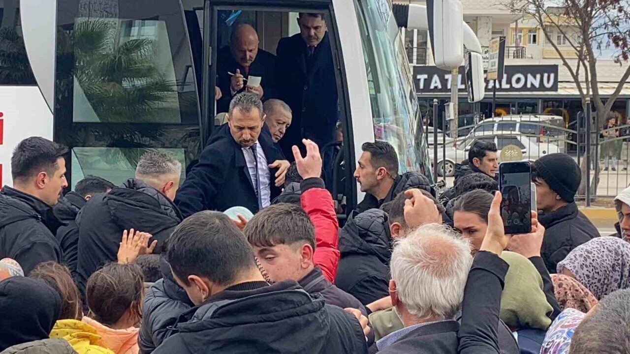 Cumhurbaşkanı Recep Tayyip Erdoğan, 6 Şubat depreminin anma programı için