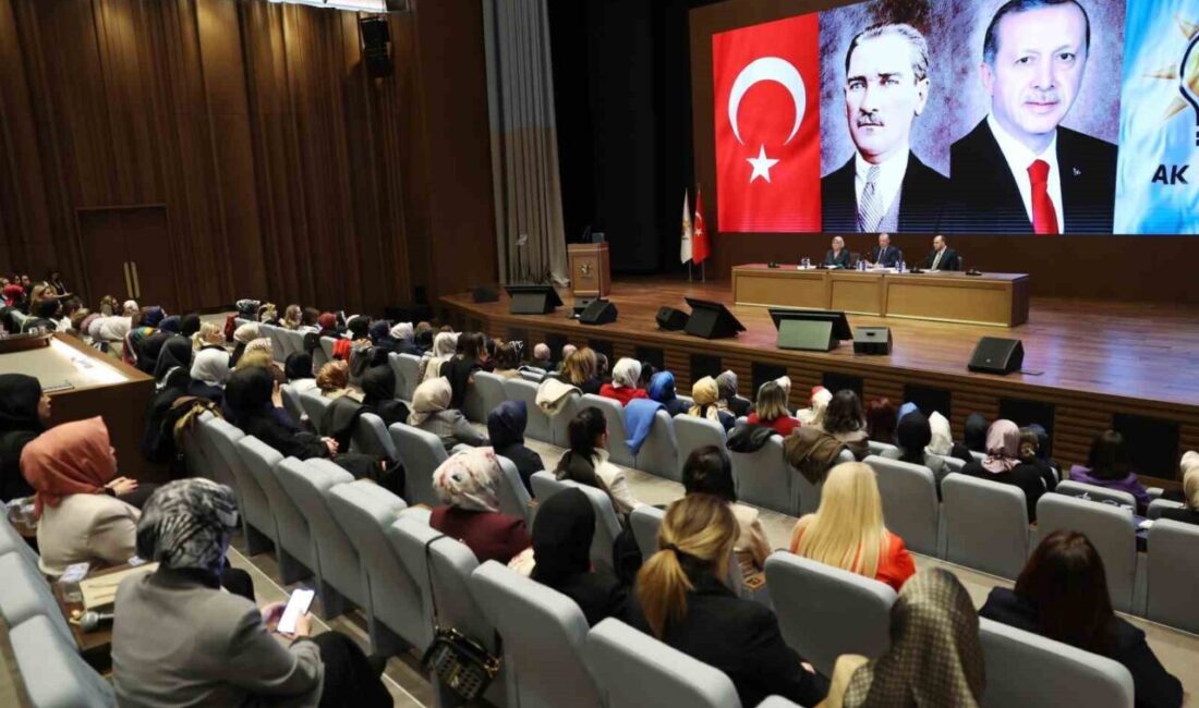 Cumhurbaşkanı Erdoğan liderliğinde AK Parti Kadın Kolları MKYK toplantısı gerçekleştirildi. Cumhurbaşkanı Recep Tayyip Erdoğan liderliğinde, AK Parti Kadın Kolları Merkez