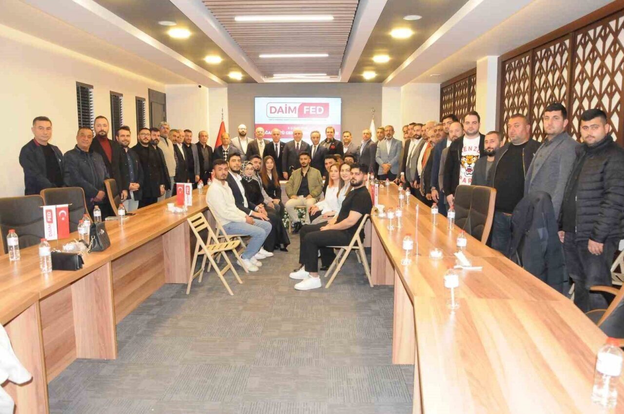Doğu Akdeniz İnşaat Müteahhit Birlikleri Federasyonu (DAİMFED) Olağan Genel Kurulu'nda,