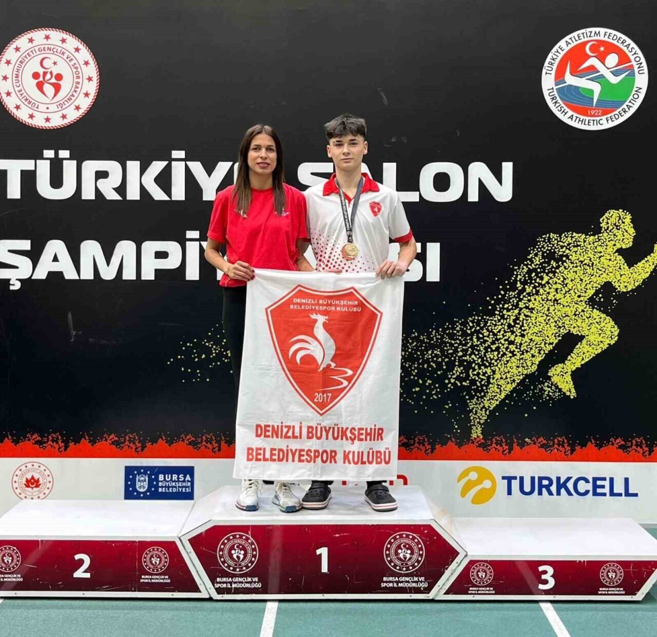 Denizli Büyükşehir Belediyesporlu Arda Bakırhan, 7-9 Şubat 2025 tarihlerinde Bursa'da