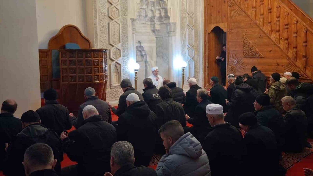 Sinop'ta 6 Şubat 2023 depreminde hayatını kaybedenler, Alaaddin Camisi'nde düzenlenen
