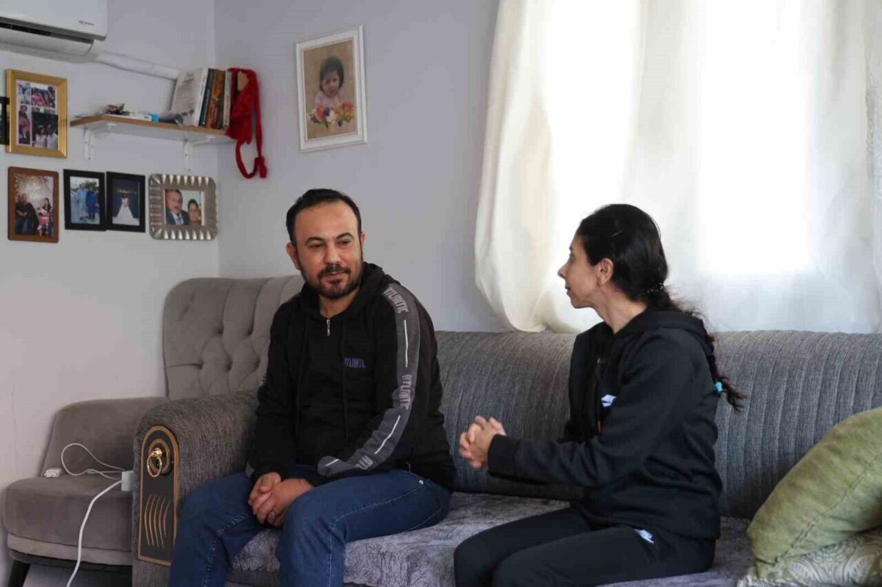 Kahramanmaraş depremlerinin ikinci yıl dönümünde, Mustafa Şahin ve eşi Müge