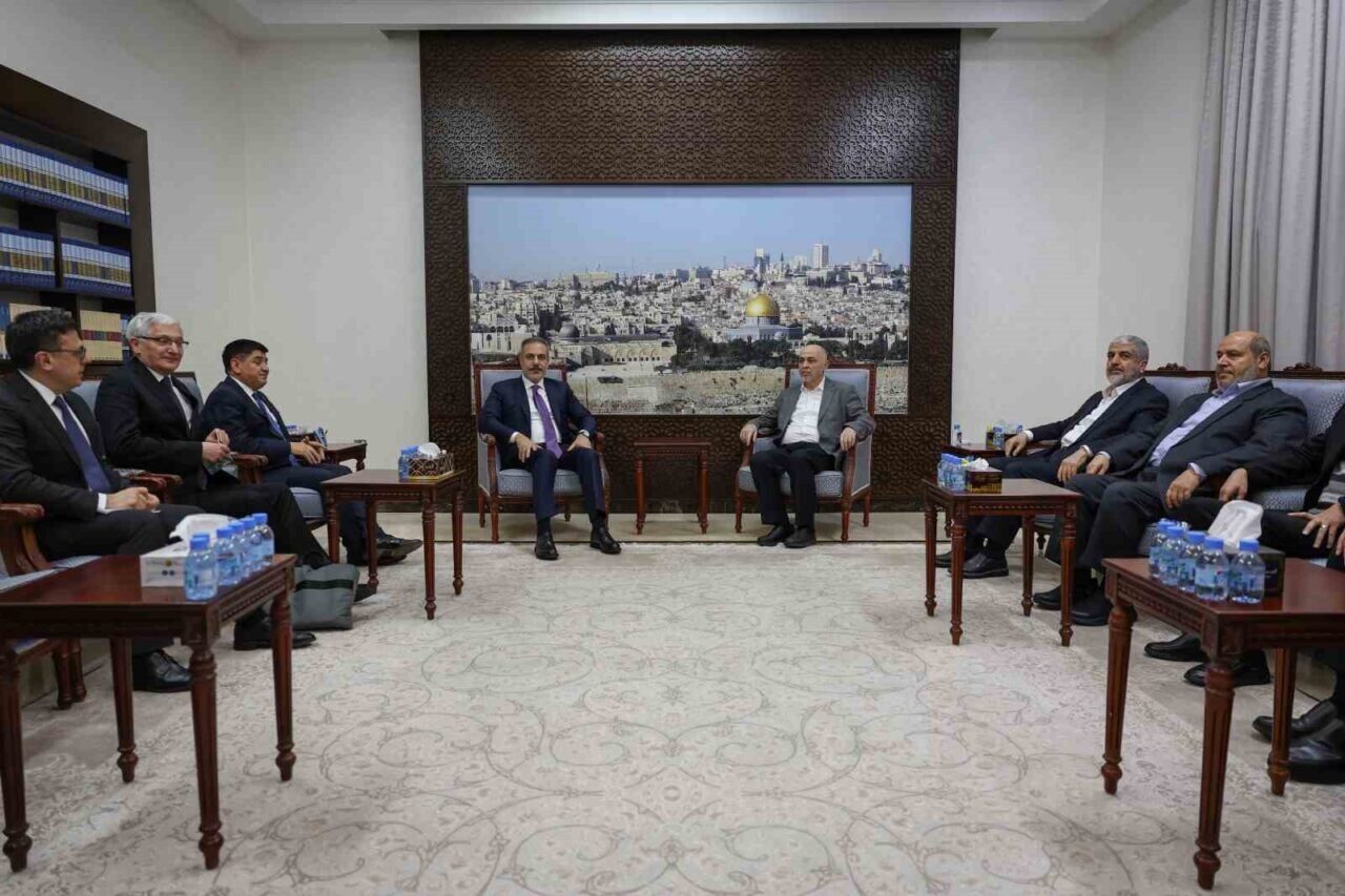Dışişleri Bakanı Hakan Fidan, Katar'da yaptığı resmi ziyaret çerçevesinde Hamas