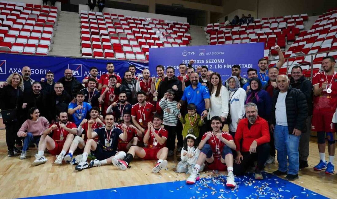 Düzce Belediyesi Voleybol Takımı, Play-Off’larda gösterdiği performansla 1. Lig’e yükseldi Düzce Belediyesi Spor Akademisi Erkek Voleybol Takımı, TVF 2. Lig'den