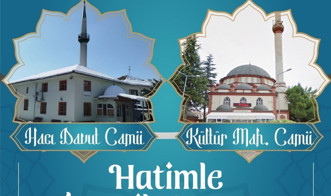 Düzce’de Ramazan Boyunca Hatimle Teravih Namazı Kılınacak Camiler Belirlendi Düzce İl Müftülüğü, Ramazan süresince hatimle teravih namazı kılacak camileri
