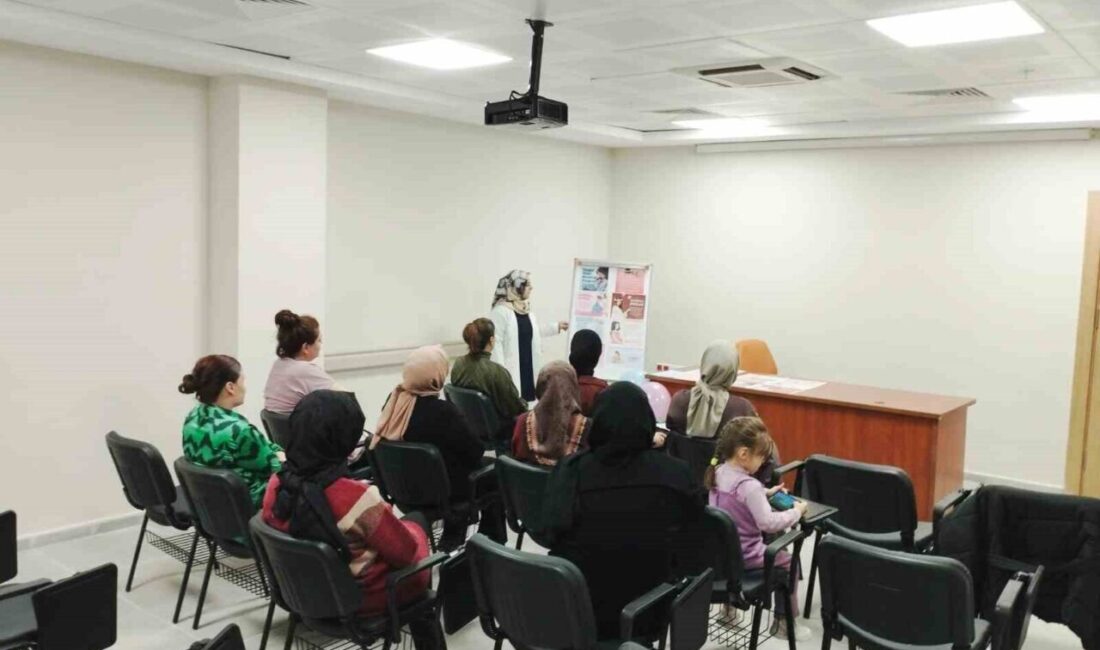 Elazığ’da Normal Doğumu Teşvik Etmek İçin Eğitim Etkinliği Gerçekleştirildi Elazığ İl Sağlık Müdürlüğü, Cumhuriyet 3 No’lu Aile Sağlığı Merkezinde