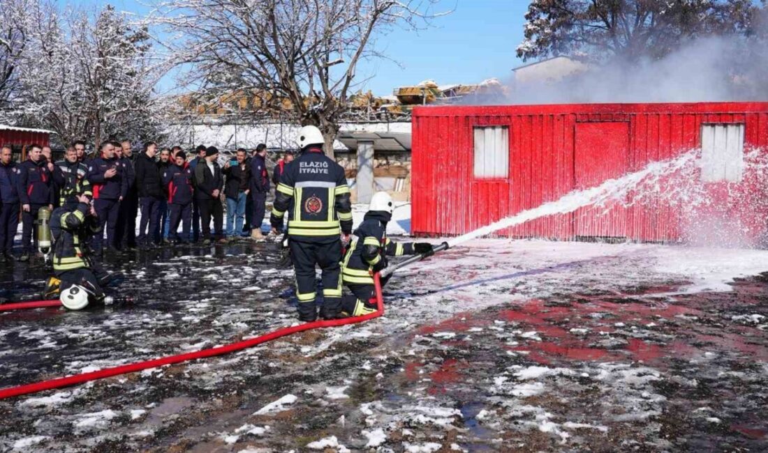 Elazığ İtfaiye Müdürlüğü’ne Yeni Katılan Personel için 5 Günlük Temel Eğitim Programı Tamamlandı Elazığ Belediyesi İtfaiye Müdürlüğü, yeni personele yönelik 5 günlük temel