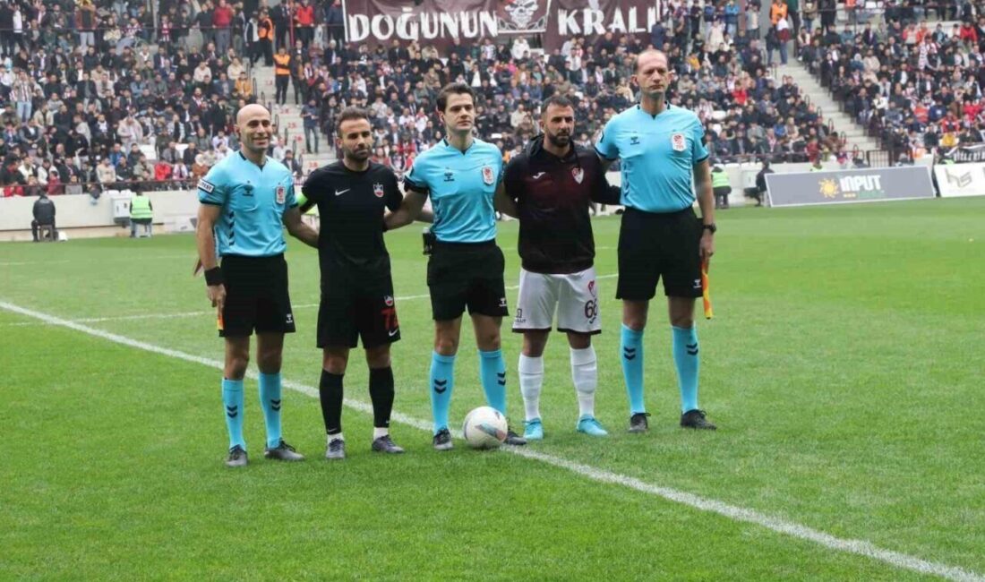 Elazığspor’un Vanspor FK ile oynayacağı maçta hakem değişikliği yapıldı Elazığspor'un Vanspor FK ile oynayacağı maçta hakem değişikliği yapıldı. TFF,