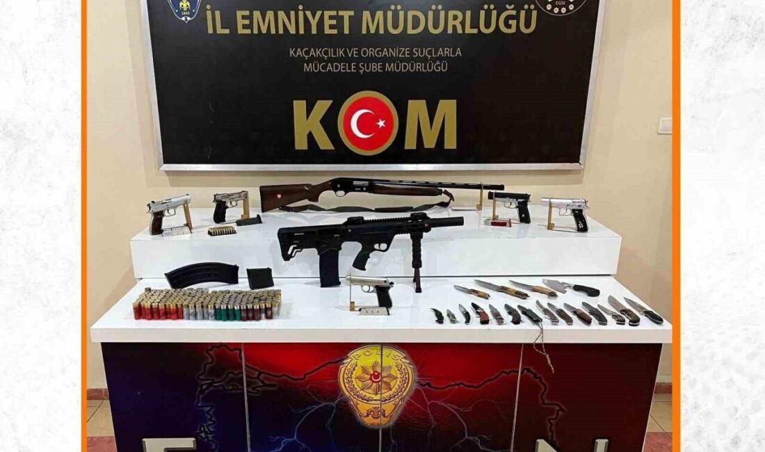 Erzincan’da Kaçakçılık Şubesi’nden Operasyon: 6 Şüpheli Yakalandı, Silah ve Mühimmat Ele Geçirildi Erzincan Emniyet Müdürlüğü, 6136 SKM suçu çerçevesinde yürütülen operasyonda H.G.,