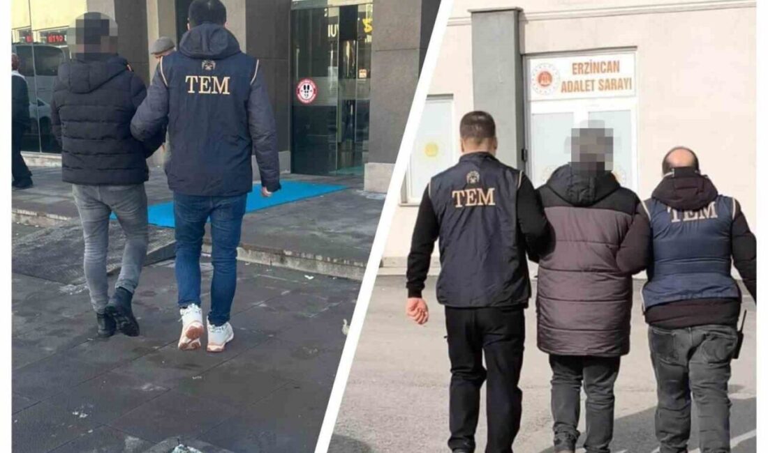 Erzincan’da Sosyal Medya Üzerinden Terör Propagandası Yapan İki Kişi Tutuklandı Erzincan'da yapılan operasyon sonucunda, sosyal medya üzerinden silahlı terör örgütü