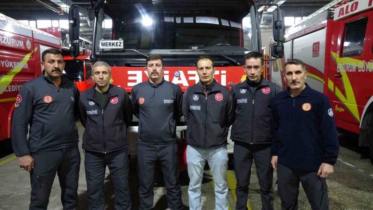 6 Şubat 2023 Kahramanmaraş depremi sonrası Erzurum İtfaiyesi, Hatay'da önemli