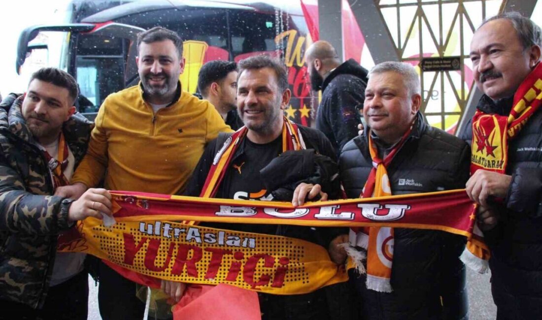 Galatasaray Boluspor Maçına Hazırlık İçin Bolu’ya Gitti Galatasaray, Ziraat Türkiye Kupası C Grubu 2. haftasında Boluspor ile