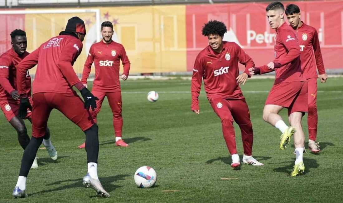 Galatasaray, Gaziantep FK maçı öncesi antrenmanını tamamladı Galatasaray, Trendyol Süper Lig'in 22. haftasında Gaziantep FK ile oynayacağı
