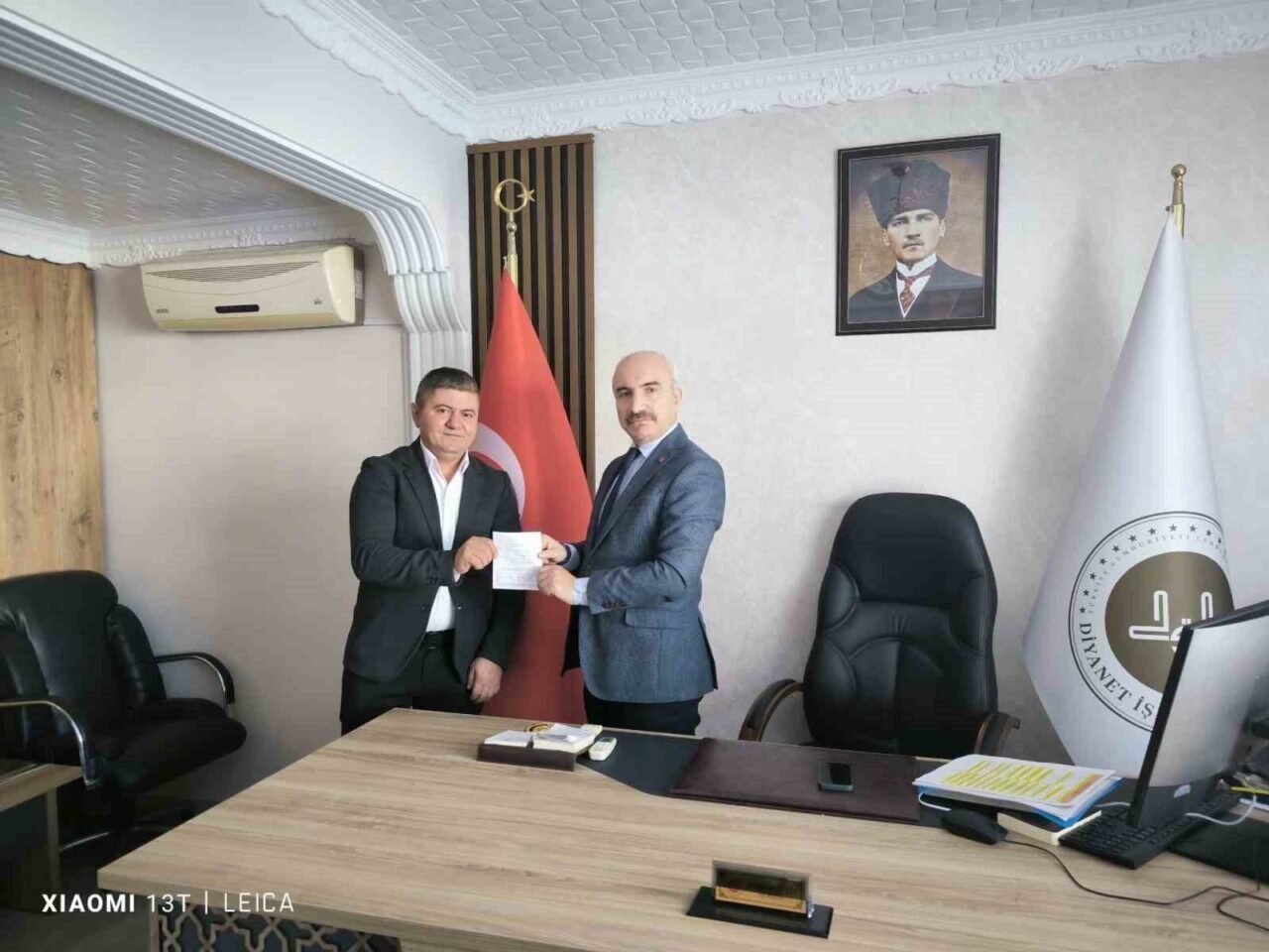 Kütahya'nın Gediz ilçesindeki yatılı erkek Kur'an kursu inşaatına, ekonomik zorluklar