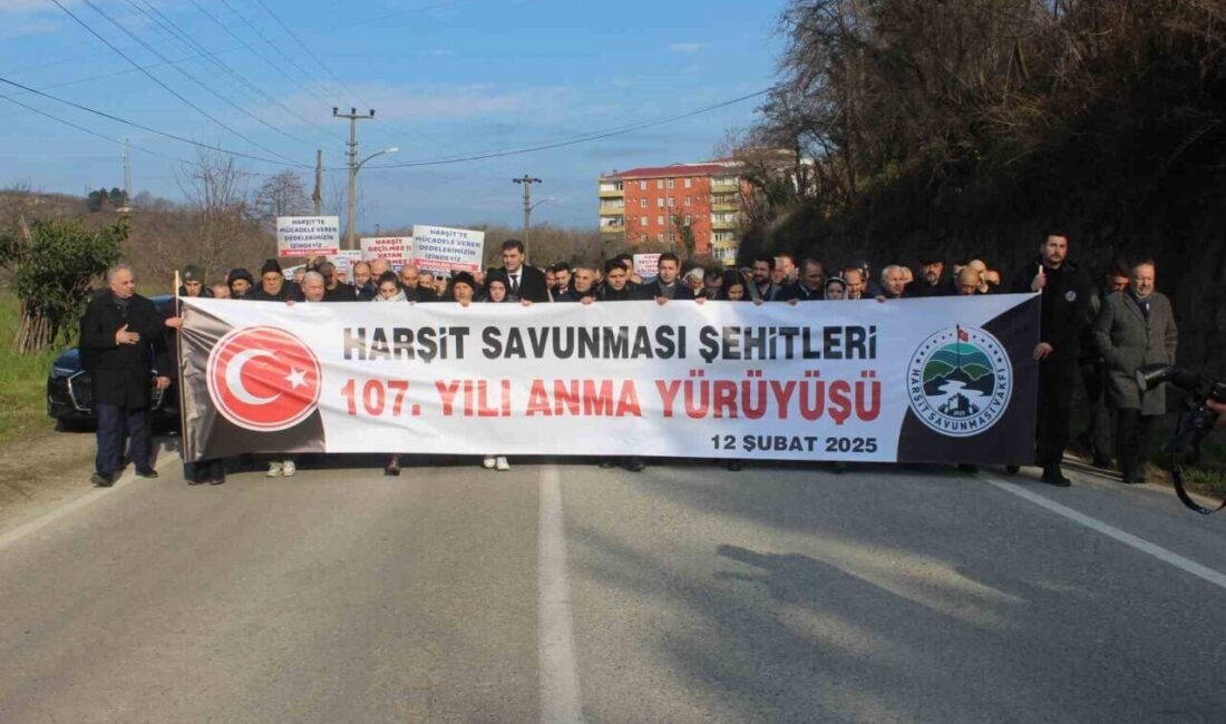Giresun’da Harşit Savunması’nın 107. Yıldönümünde Coşkulu Anma Töreni Düzenlendi Giresun’da, 1. Dünya Savaşı'ndaki Harşit Savunması'nın 107. yıldönümü anma etkinliği