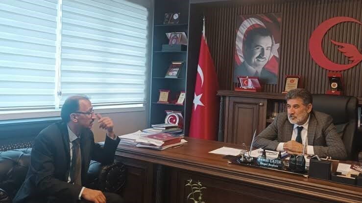 TÜMADD Genel Başkanı Şevket Göçmen, Milli Yol Partisi Başkanı Remzi