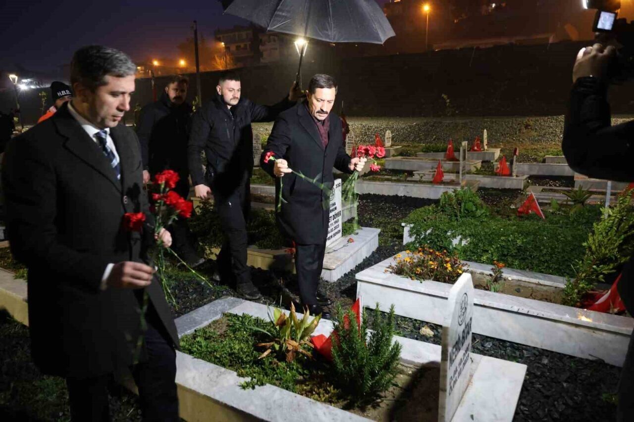Hatay Valisi Mustafa Masatlı, 6 Şubat depreminin ikinci yılında Narlıca