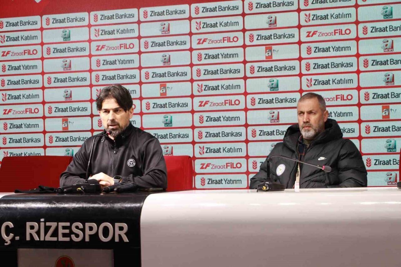 Çaykur Rizespor Teknik Direktörü İlhan Palut, MKE Ankaragücü'nü 2-1 mağlup