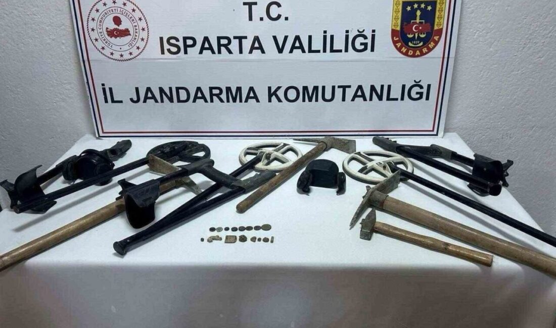 Isparta Jandarması, Ocak’ta Kültürel Mirası Koruma Amacıyla 5 Operasyon Gerçekleştirerek 12 Şüpheliyi Adli İşleme Tuttu Isparta İl Jandarma Komutanlığı, Ocak'ta 5 operasyonla izinsiz kazılara yönelik