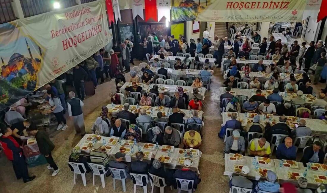 Ramazan Ayında İftar Sofraları İle İhtiyaç Sahiplerine Destek Verilecek Vakıflar Genel Müdürlüğü, Ramazan ayı boyunca Manisa'daki Şehzadeler Namazgah Vakıf
