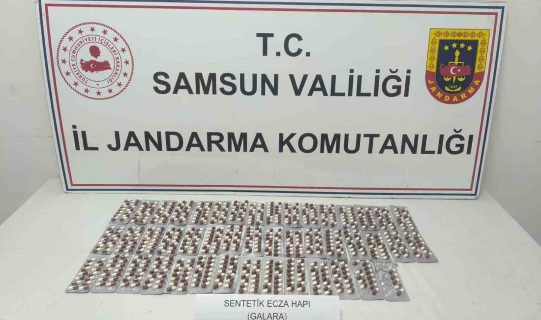 Samsun’da jandarma tarafından uyuşturucu operasyonu: 655 sentetik hap ele geçirildi. Samsun'un Canik ilçesinde, jandarma ekipleri B.U.K. (25) isimli şahsın uyuşturucu