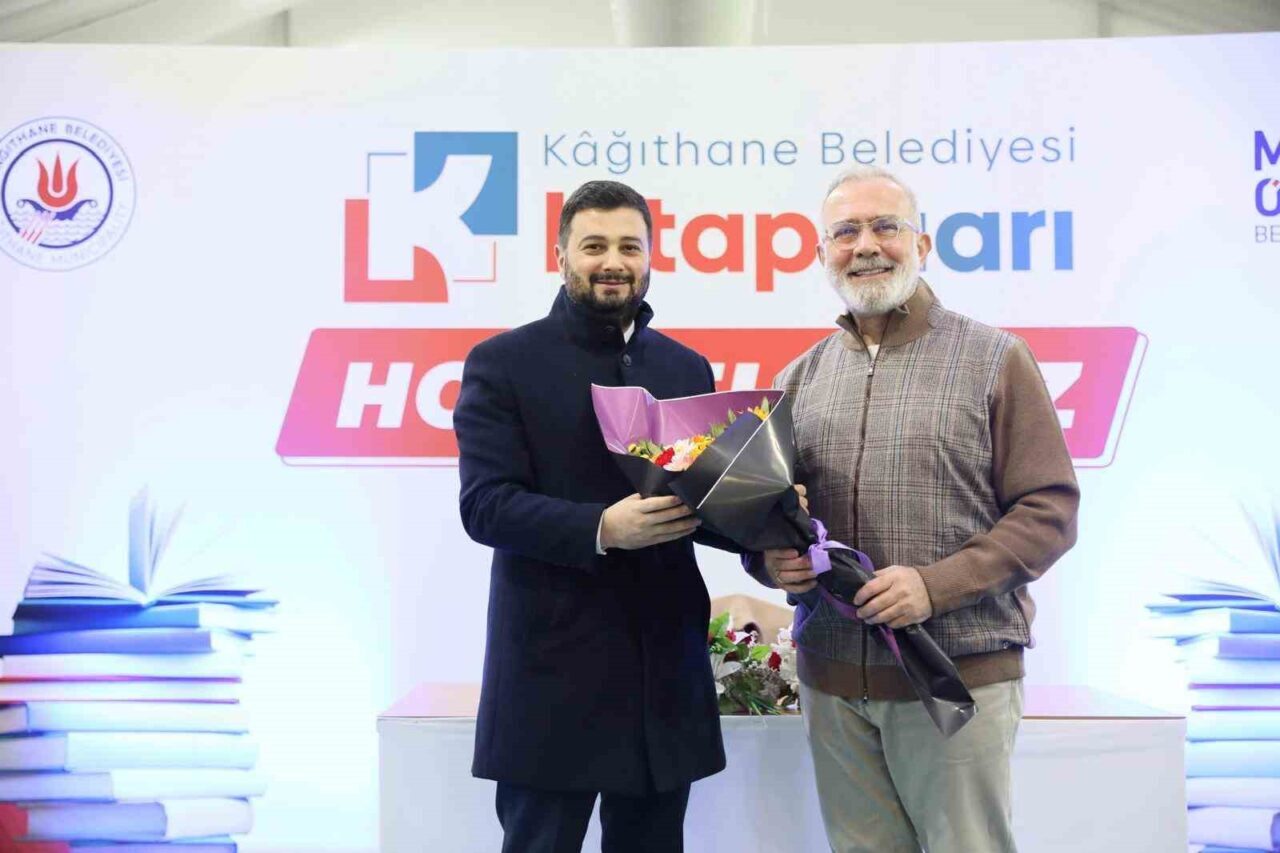 Kağıthane Belediyesi'nin düzenlediği Kitap Fuarı, 23 Şubat'a kadar Hasbahçe'de ziyaretçilerini