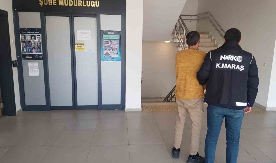 Kahramanmaraş’ta Aranan Hükümlü, Hapis Cezası ile Yakalandı Kahramanmaraş'ta, "madde ticareti yapmak" suçundan 23 yıl 61 ay 40