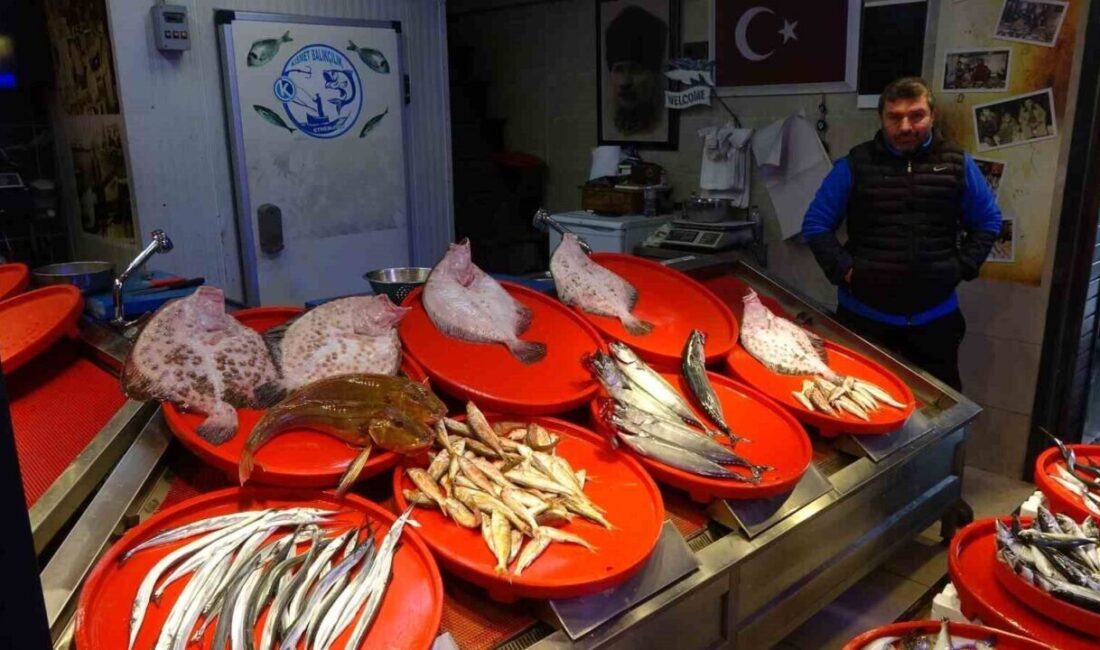Kalkan Balığı Tezgahlarda Görülmeye Başladı, Balıkçı Fiyatları Yüksek Olduğunu Belirtti Bu yıl balık avı sezonu oldukça verimli geçerken, Kalkan Balığı