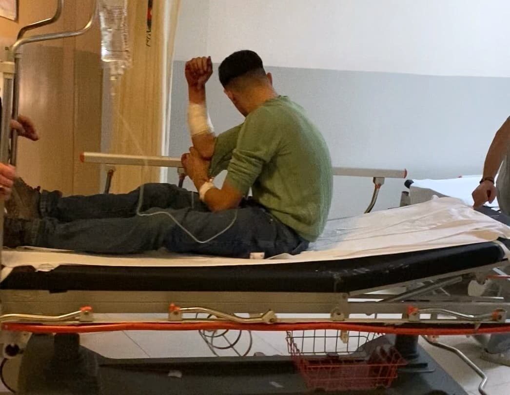 Bursa'nın İnegöl ilçesinde, bir kıraathanenin önünde iki kişi arasında çıkan