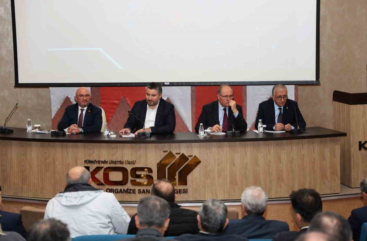 Konya'da Sanayi ve Teknoloji Bakan Yardımcısı Oruç Baba İnan'ın katılımıyla