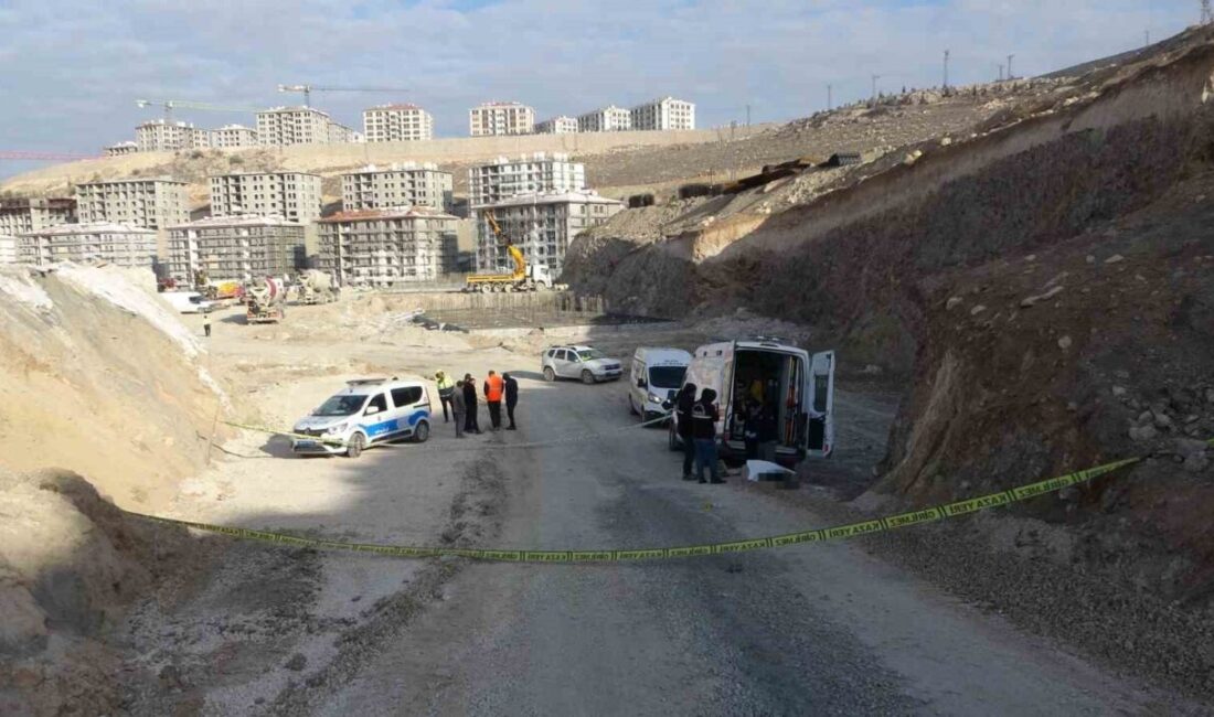 Malatya'nın Battalgazi ilçesinde bir beton santralinde 57 yaşındaki Yavuz A.'nın
