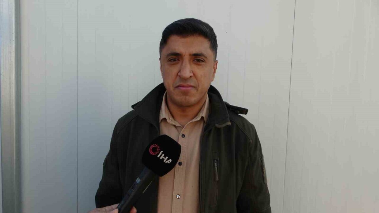 Malatya'da 6 Şubat 2023 depremlerinde 5 katlı apartmanın enkazında kalan
