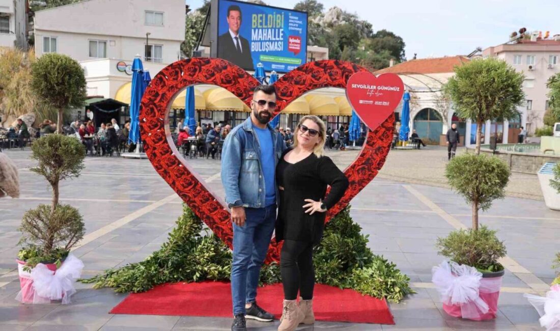 Marmaris’te Sevgililer Günü İçin Özel Fotoğraf Panosu Hazırlandı Marmaris Belediyesi, 14 Şubat Sevgililer Günü için 19 Mayıs Gençlik