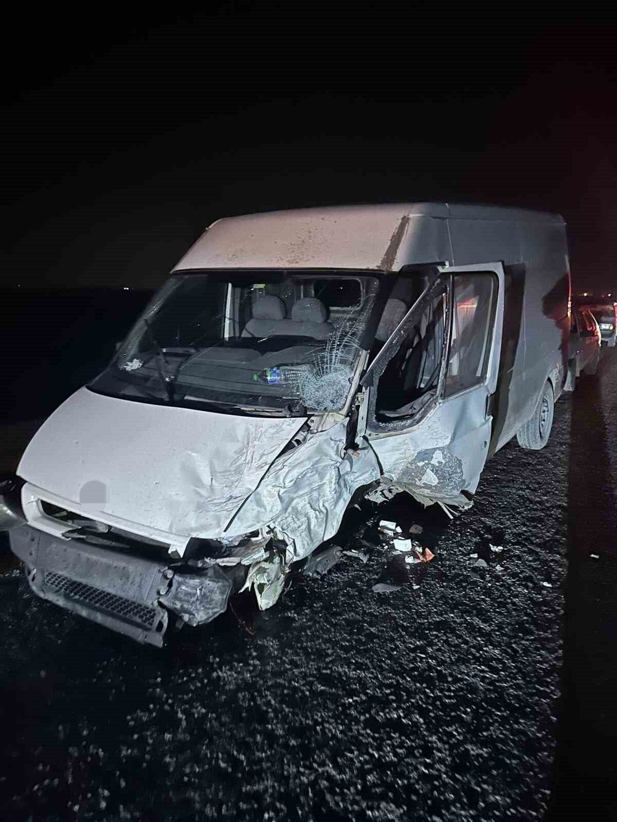 Mersin'in Tarsus ilçesinde H.İ. tarafından kullanılan bir traktör ile bir