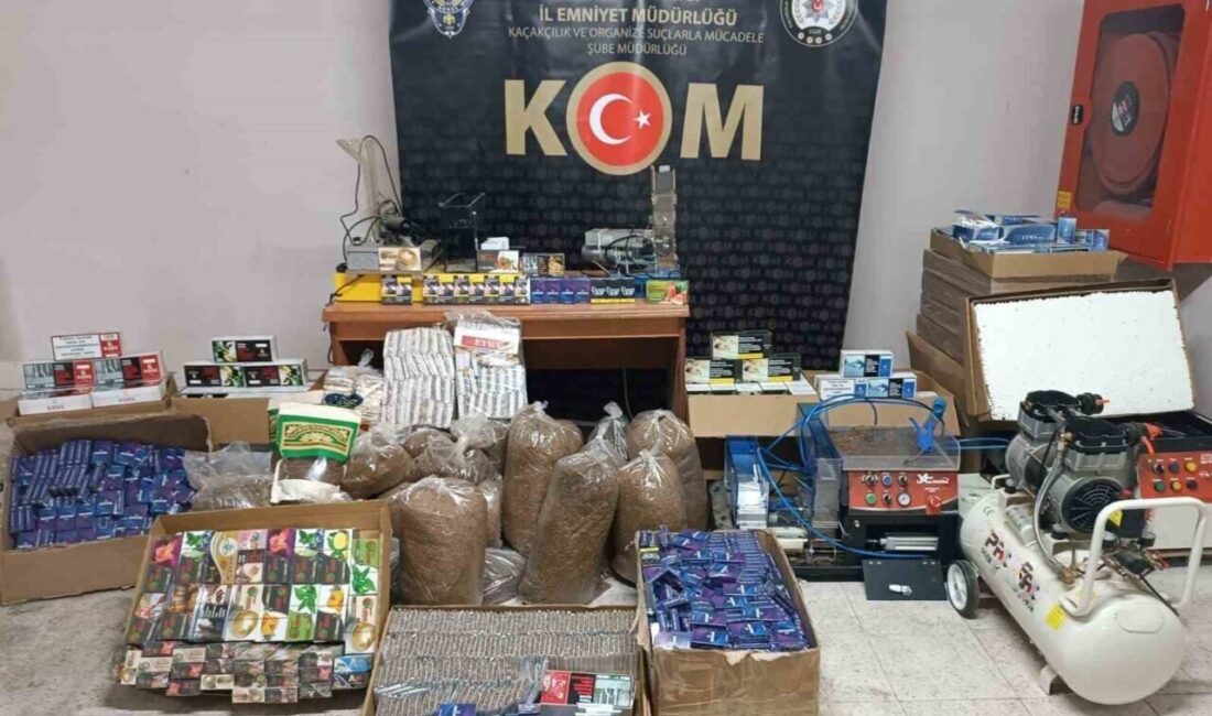 Niğde’de kaçak sigara operasyonunda 2 kişi gözaltına alındı Niğde'de düzenlenen operasyonda kaçak sigara üretimiyle ilişkilendirilen iki kişi gözaltına
