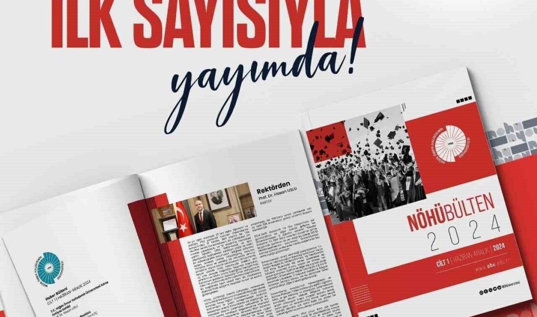NÖHÜBülten, Niğde Ömer Halisdemir Üniversitesi’nin 2024 yılına ait etkinliklerini ve gelişmelerini duyurmak için yayımlandı. Niğde Ömer Halisdemir Üniversitesi, 2024'ün ikinci yarısını kapsayan ilk NÖHÜBülten'ini