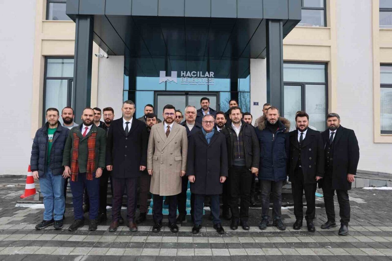 AK Parti Kayseri İl Başkanı Hüseyin Okandan, Hacılar ilçesini ziyaret