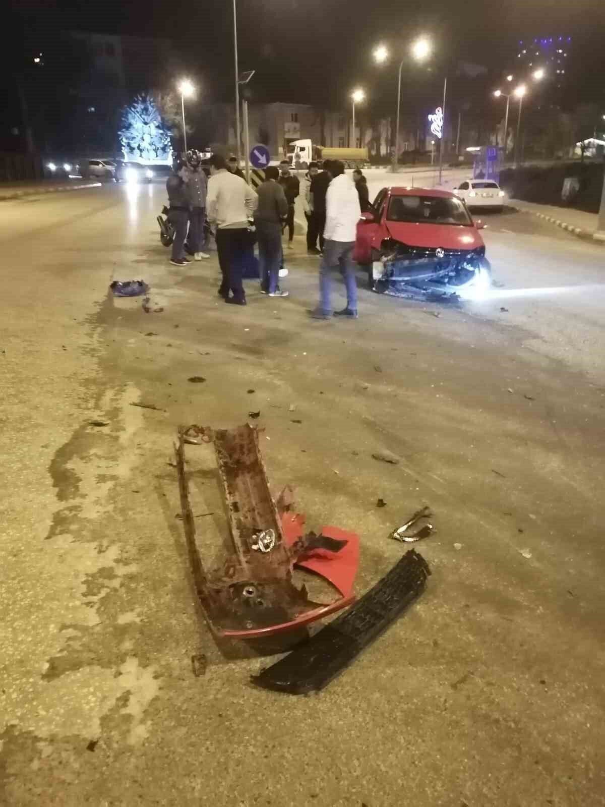 Bilecik'te Batın Berke Ç. yönetimindeki otomobil, TOKİ yönüne giderken direksiyon