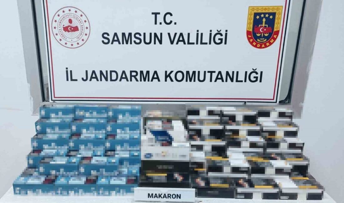 Samsun’da Jandarma, 28 Bin Bandrolsüz Makaronu Ele Geçirdi Samsun'un Çarşamba ilçesinde jandarma, E.K. (37) adlı şahsın aracında 28