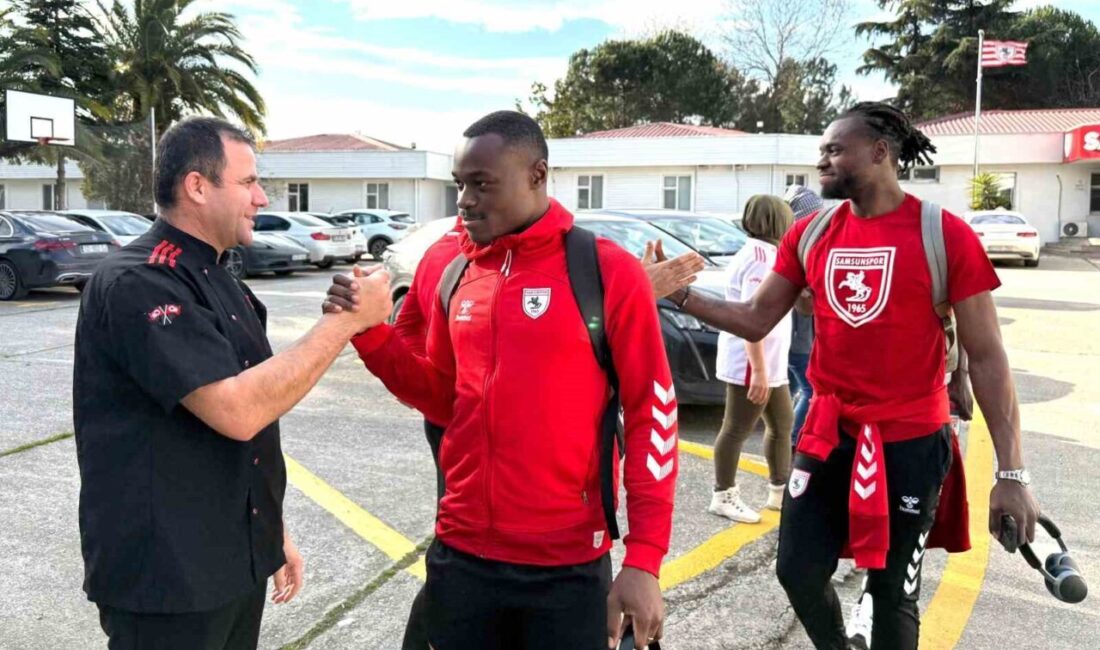 Samsunspor, Konyaspor ile kritik maça odaklanarak Konya’ya hareket etti Samsunspor, 3. sıradaki konumunu korumak için Konyaspor ile oynayacağı maça