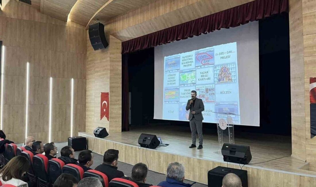 Sandıklı’da Kültürel Kalkınma Projesi Tanıtım Toplantısı Yapıldı Sandıklı ilçesinde, İçişleri Bakanlığı tarafından onaylanan 'kültürel kalkınma projesi' tanıtım