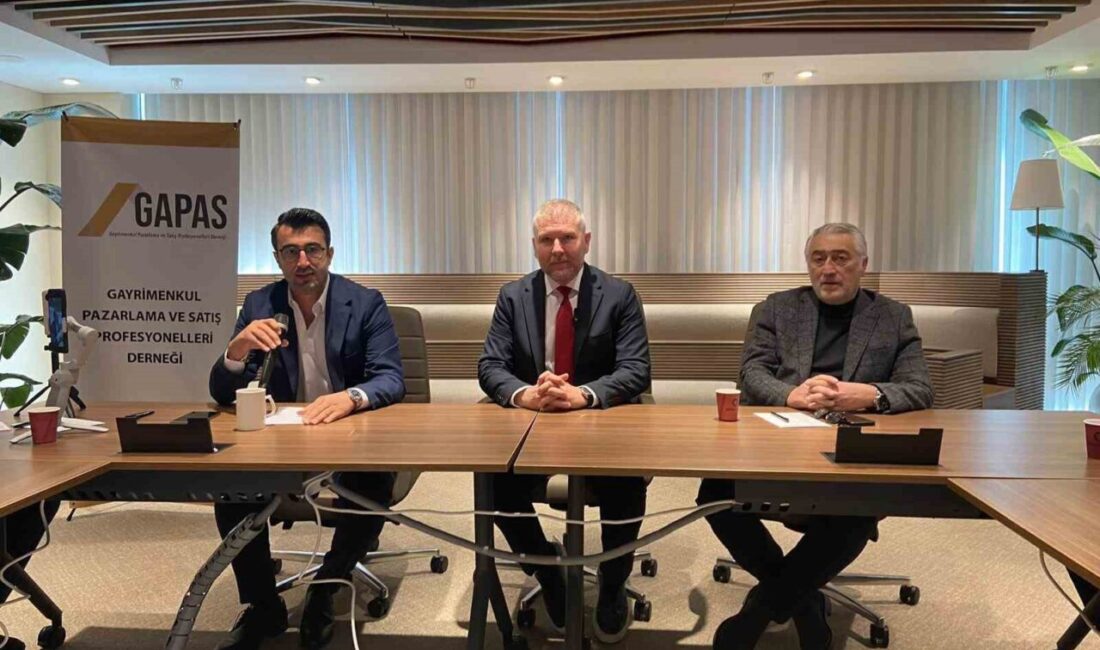 Gayrimenkul Pazarlama ve Satış Profesyonelleri Derneği (GAPAS) Başkan Yardımcısı Halit