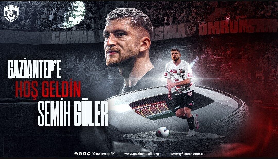 Gaziantep FK, Semih Güler ile 2.5 yıllık sözleşme imzaladı! Gaziantep Futbol Kulübü, transfer dönemi sona ermeden Adana Demirspor'un stoperi