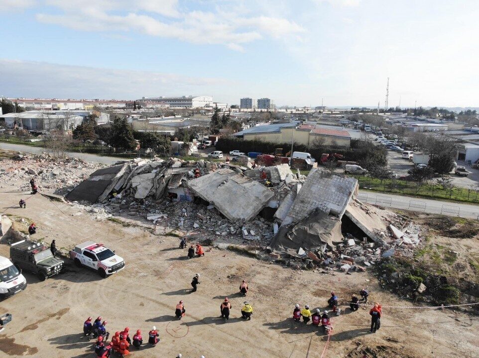 Silivri Belediyesi, 6 Şubat Kahramanmaraş depreminin yıl dönümünde afet tatbikatı