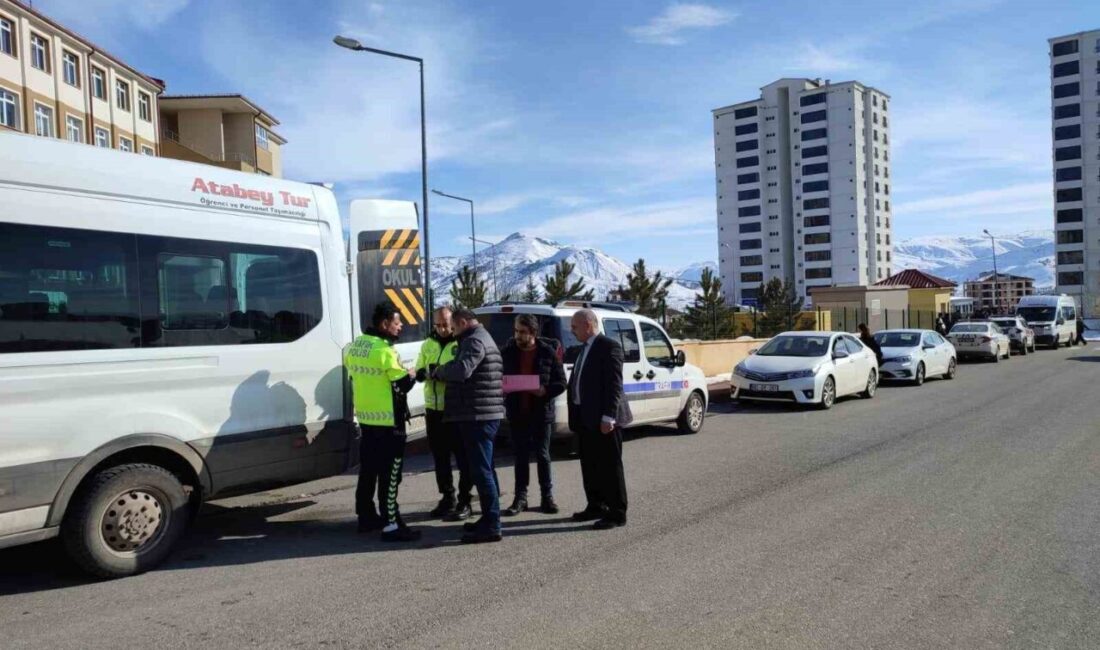 Sivas’ta Okul Servislerine Yönelik Denetim Çalışmaları Sürüyor Sivas'ta, İl Milli Eğitim Müdürlüğü, Sivas Belediyesi, İl Emniyet Müdürlüğü