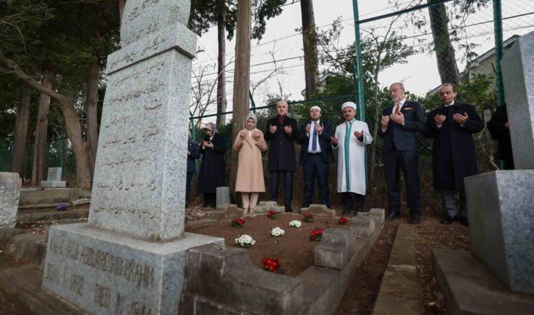 TBMM Başkanı Numan Kurtulmuş, Abdürreşid İbrahim Efendi’nin Tokyo’da bulunan kabrini ziyaret etti. Türkiye Büyük Millet Meclisi Başkanı Numan Kurtulmuş, Japonya ziyaretinde Abdürreşid