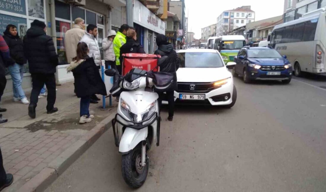 Muratlı’da Trafik Kazasında Motosiklet Sürücüsü Yaralandı Tekirdağ'ın Muratlı ilçesinde akşam saatlerinde, Cevat K. yönetimindeki otomobil, Haldun