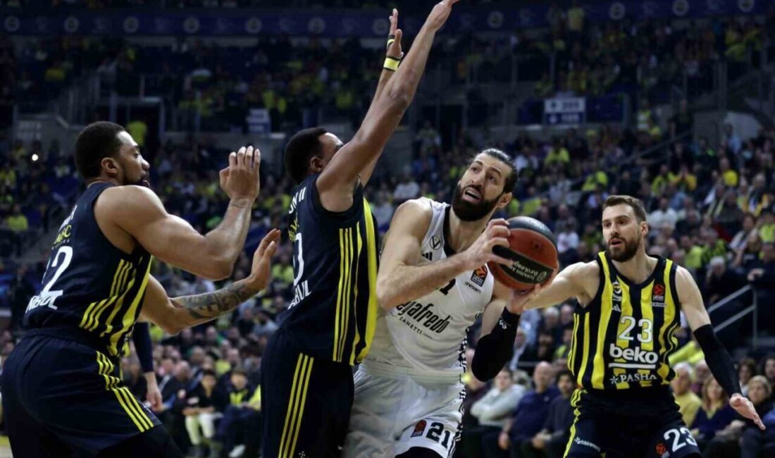 Fenerbahçe Euroleague’de Virtus Bologna’yı Geçerken, A. Efes Olympiakos’a Yenildi THY Euroleague'in 24. haftasında Fenerbahçe, Virtus Bologna'yı 95-81'le geçerek 16.