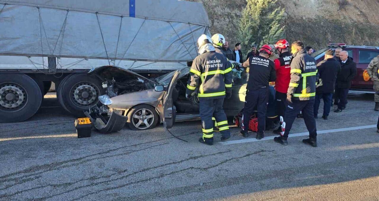 Tokat'ta 10 Ocak'ta meydana gelen trafik kazasında ağır yaralanan Suat